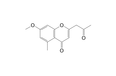 5-Methyl-7-methoxy-2-(2'-oxopropyl)chromone