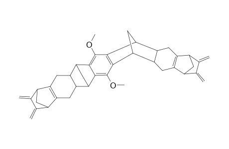 1,4;6,17;8,15,10,13-Tetramethanoheptacene, 1,2,3,4,5,5a,6,8,8a,9,10,11,12,13,14,14a,15,17,17a,18-eicosahydro-7,16-dimethoxy-2,3,11,12-tetramethylene-