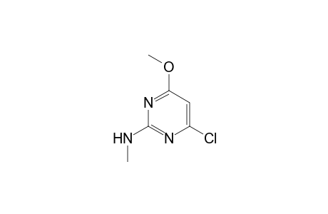 Pyrimidine, 4-chloro-6-methoxy-2-methylamino-