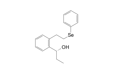 (1R)-1-[2-[2-(Phenylselanyl)ethyl]phenyl]propan-1-ol