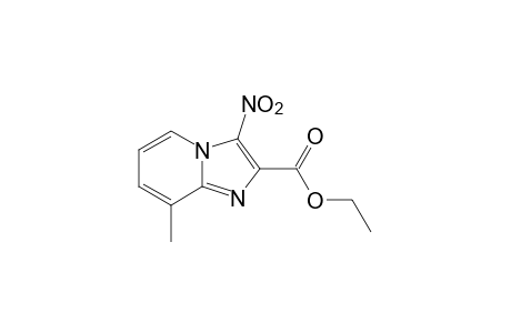 8-methyl-3-nitroimidazol[1,2-a]pyridine-2-carboxylic acid, ethyl ester
