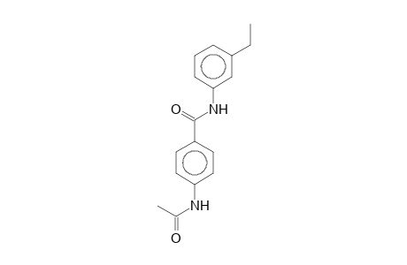 4-Acetamido-N-(3-ethylphenyl)benzamide
