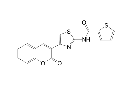 N-[4-(2-oxo-2H-chromen-3-yl)-1,3-thiazol-2-yl]-2-thiophenecarboxamide