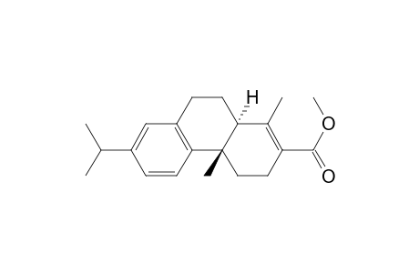 2-Phenanthrenecarboxylic acid, 3,4,4a,9,10,10a-hexahydro-1,4a-dimethyl-7-(1-methylethyl)-, methyl ester, (4aS-trans)-