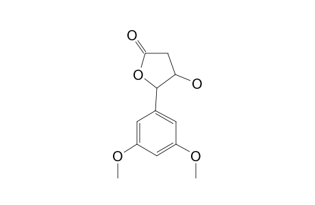 REL-(4R,5R)-2,3,4,5-TETRAHYDRO-4-HYDROXY-5-(3',5'-DIMETHOXYPHENYL)-FURAN-2-ONE