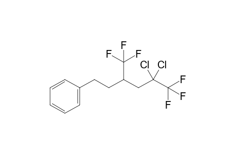 (5,5-Dichloro-6,6,6-trifluoro-3-(trifluoromethyl)hexyl)benzene