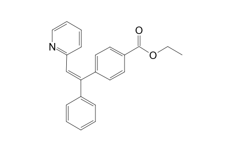 Ethyl (Z)-4-{1-phenyl-2-(pyridin-2-yl)vinyl}benzoate