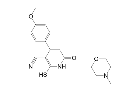 2-Mercapto-4-(4-methoxy-phenyl)-6-oxo-1,4,5,6-tetrahydro-pyridine-3-carbonitrile