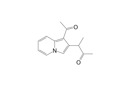 3-(1-acetyl-2-indolizinyl)-2-butanone