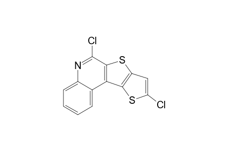 Thieno[2',3':4,5]thieno[2,3-c]quinoline, 6,9-dichloro-