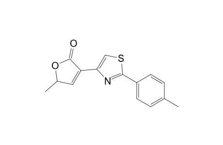 2-Methyl-4-[2-(4-methylphenyl)-1,3-thiazol-4-yl]-2H-furan-5-one