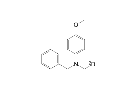 N-Benzyl-N-deuteriomethyl-p-anisidine