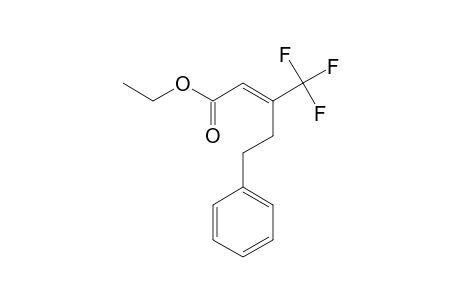 ETHYL-5-PHENYL-3-(TRIFLUOROMETHYL)-2-PENTENOATE;(E)-ISOMER