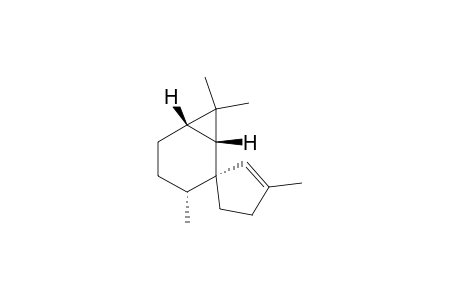 Spiro[bicyclo[4.1.0]heptane-2,1'-[2]cyclopentene], 3,3',7,7-tetramethyl-, [1R-(1.alpha.,2.beta.,3.beta.,6.alpha.)]-