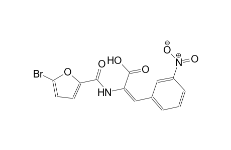 2-propenoic acid, 2-[[(5-bromo-2-furanyl)carbonyl]amino]-3-(3-nitrophenyl)-, (2E)-