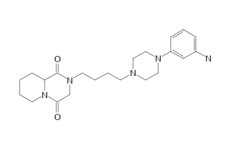 2-[4-[4-(META-AMINOPHENYL)-PIPERAZIN-1-YL]-BUTYL]-1,4-DIOXOPERHYDRO-PYRIDO-[1,2-A]-PYRAZINE