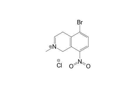 5-Brom-2-methyl-8-nitro-1,4-dihydroisochinolinium-chlorid