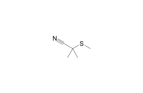 2-Methyl-2-(methylsulfanyl)propanenitrile