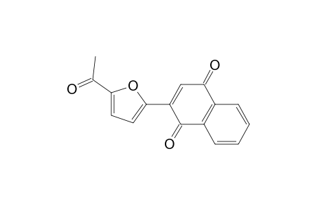 2-(5-acetyl-2-furyl)-1,4-naphthoquinone