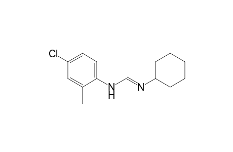 Methanimidamide, N-(4-chloro-2-methylphenyl)-N'-cyclohexyl-