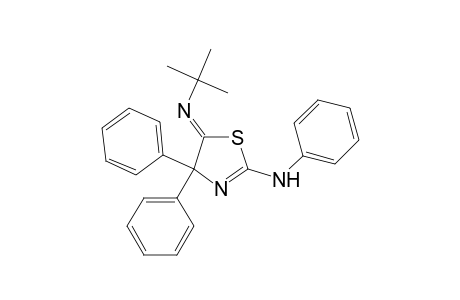 5-(tert-butylimino)-4,5-dihydro-4,4-diphenyl-2-(phenylamino)thiazole