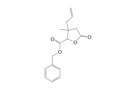 (4S,5S)-4-ALLYL-5-BENZYLOXYCARBONYLMETHYLTETRAHYDROFURAN-2-ONE