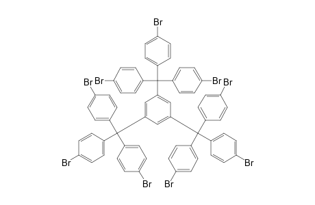 1,3,5-TRIS-[TRIS-(4'-BROMOPHENYL)-METHYL]-BENZENE
