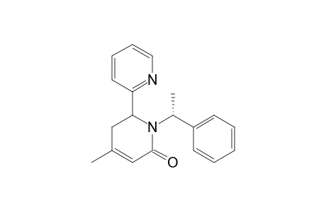4-Methyl-1-[(1R)-1-phenylethyl]-2-(2-pyridinyl)-2,3-dihydropyridin-6-one