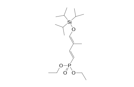 (E)-4-Diethoxyphosphonyl-2-methyl-1-triisopropylsilylbut-1,3-diene