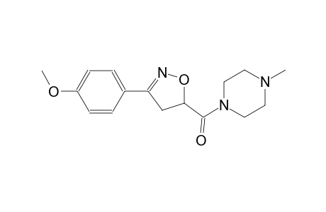 piperazine, 1-[[4,5-dihydro-3-(4-methoxyphenyl)-5-isoxazolyl]carbonyl]-4-methyl-