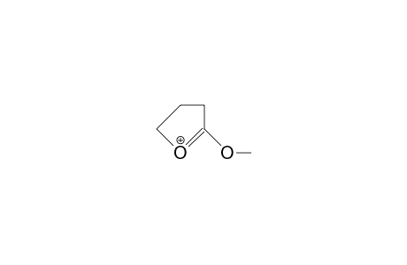 1-Methoxy-2-oxonia-cyclopentene cation