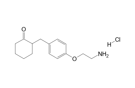 2-[4'-(2"-Aminoethoxy)benzyl]cyclohexan-1-one hydrochloride