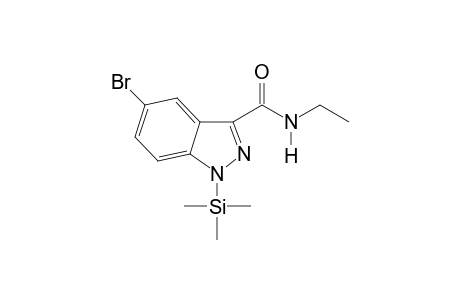 5-bromo-N-ethyl-1-(trimethylsilyl)-1H-indazole-3-carboxamide