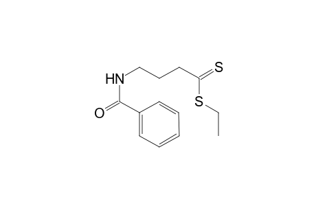 Ethyl 4-(benzoylamino)butane(dithio)oate