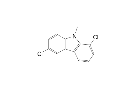 1,6-bis(chloranyl)-9-methyl-carbazole