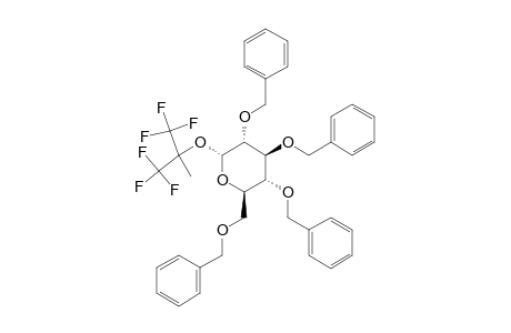 2',2',2'-TRIFLUORO-1'-METHYL-1'-(TRIFLUOROMETHYL)-ETHYL-2,3,4,6-TETRA-O-BENZYL-ALPHA-D-GLUCOPYRANOSIDE
