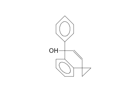 3-Phenyl-benzo(A)spiro(2.5)octa-1,4-dien-3-ol