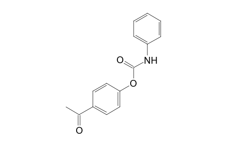 4-acetylphenyl phenylcarbamate