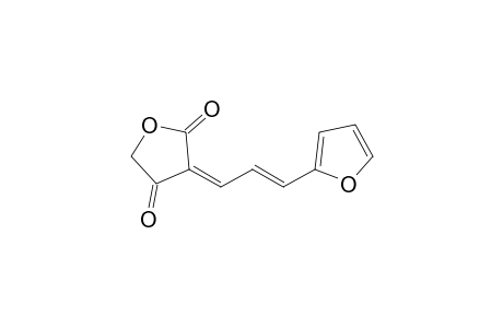 (3Z)-3-[(E)-3-(2-furanyl)prop-2-enylidene]oxolane-2,4-dione