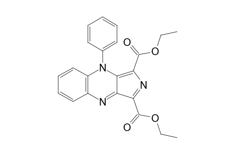 4-Phenyl-4H-pyrrolo[3,4-b]quinoxaline-1,3-dicarboxylic acid diethyl ester