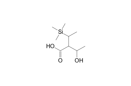(2RS,3SR,1'SR)-3-Hydroxyu-2-(1-trimethylsilylethyl)butanoic acid