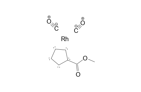 eta(5)-(methoxycarbonyl)cyclopentadienylbis(eta-carbonyl)rhodium(I)