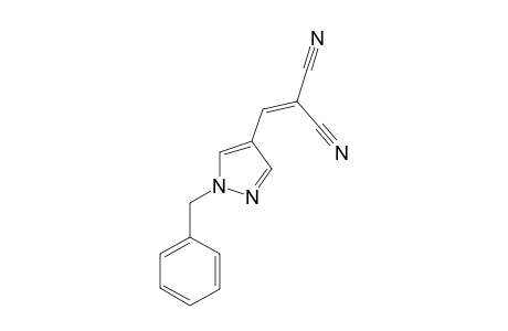 2-[[1-(benzyl)pyrazol-4-yl]methylene]malononitrile