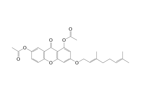 1,7-Acetoxy-3-geranyloxy-xanthone