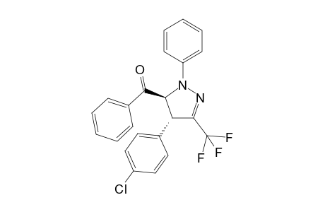 [(3S,4R)-4-(4-Chloro-phenyl)-2-phenyl-5-trifluoromethyl-3,4-dihydro-2H-pyrazol-3-yl]-phenyl-methanone