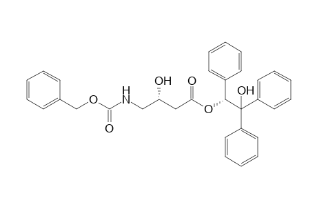 (1'R,3R)-4-[(Benzyloxycarbonyl)amino]-3-hydroxybutanoic acid 2'-Hydroxy-1',2',2'-triphenylethyl ester
