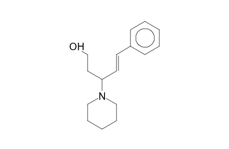 4-Penten-1-ol, 5-phenyl-3-piperidino