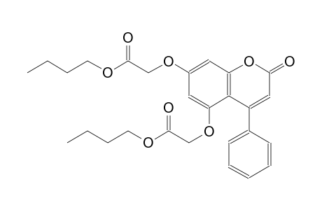 butyl {[5-(2-butoxy-2-oxoethoxy)-2-oxo-4-phenyl-2H-chromen-7-yl]oxy}acetate