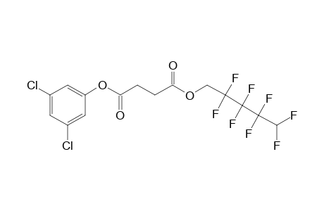 Succinic acid, 2,2,3,3,4,4,5,5-octafluoropentyl 3,5-dichlorophenyl ester