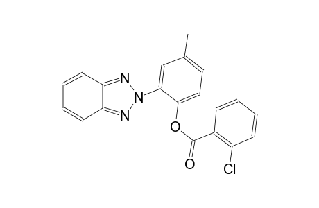 2-(2H-1,2,3-benzotriazol-2-yl)-4-methylphenyl 2-chlorobenzoate